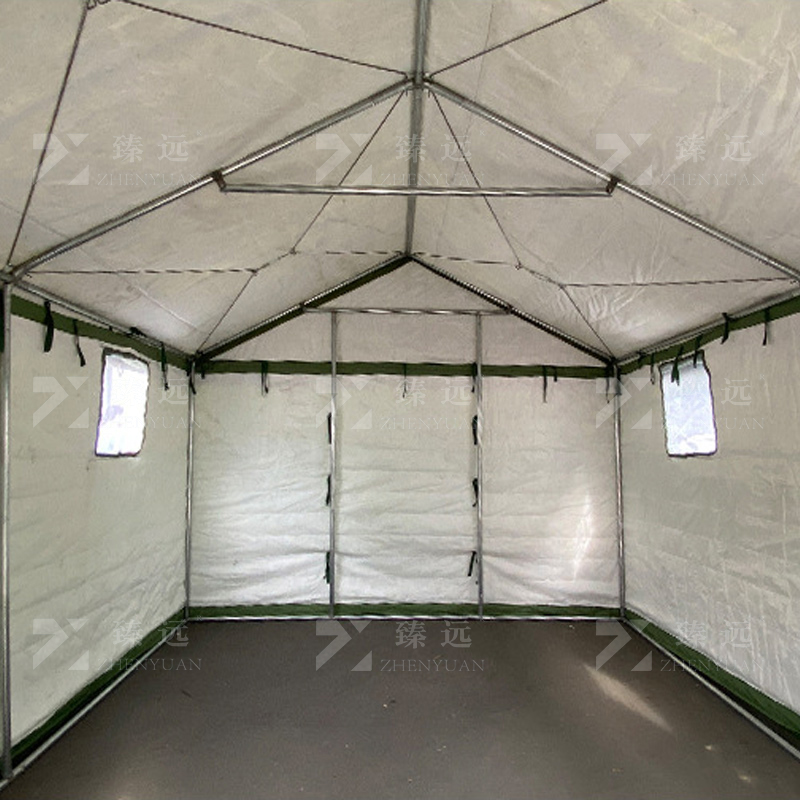 臻远 ZY40614137 户外帐篷施工帐篷房棉帐篷 4*3米高清大图