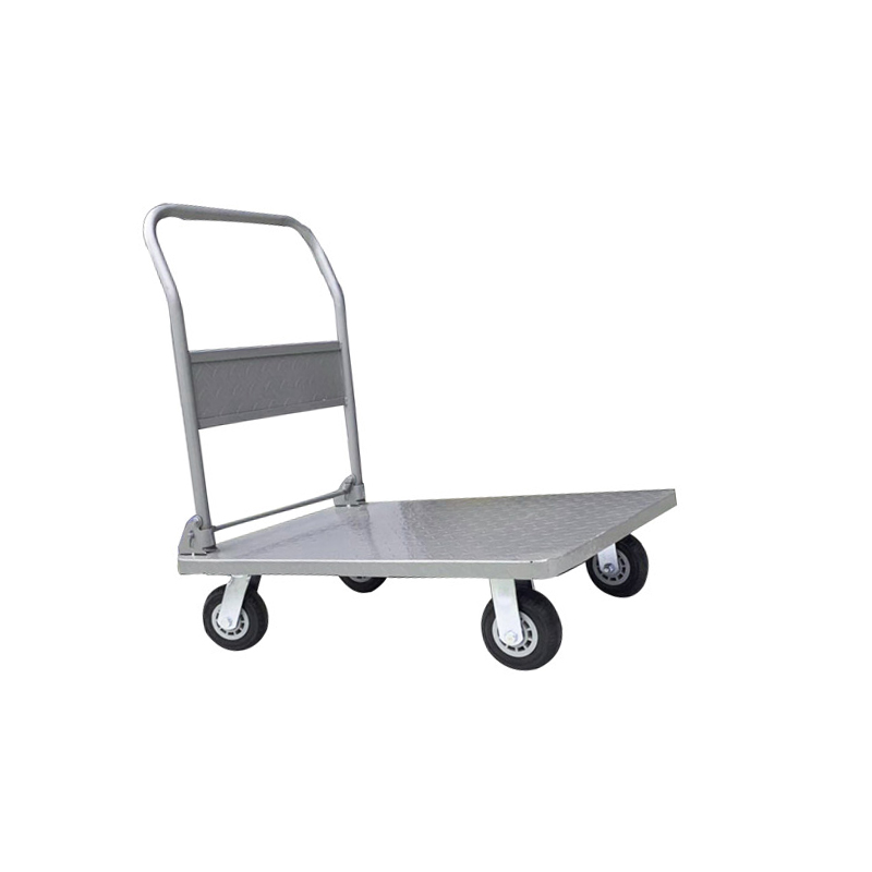苏识 CZ8-70 70*100cm橡胶轮 载重800kg 重型平板手推车 (计价单位:辆) 银色高清大图