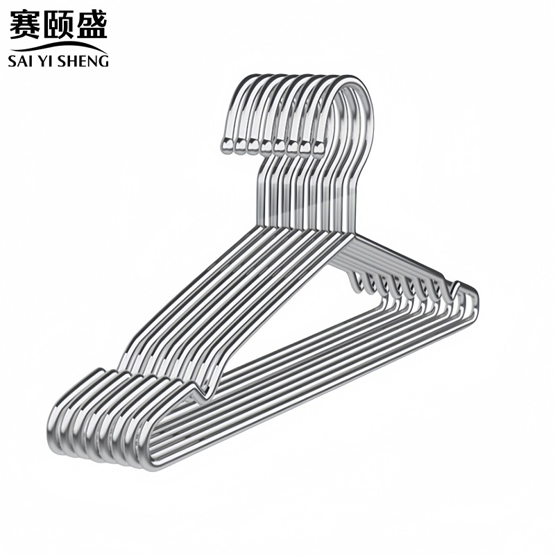 赛颐盛不锈钢衣架高清大图