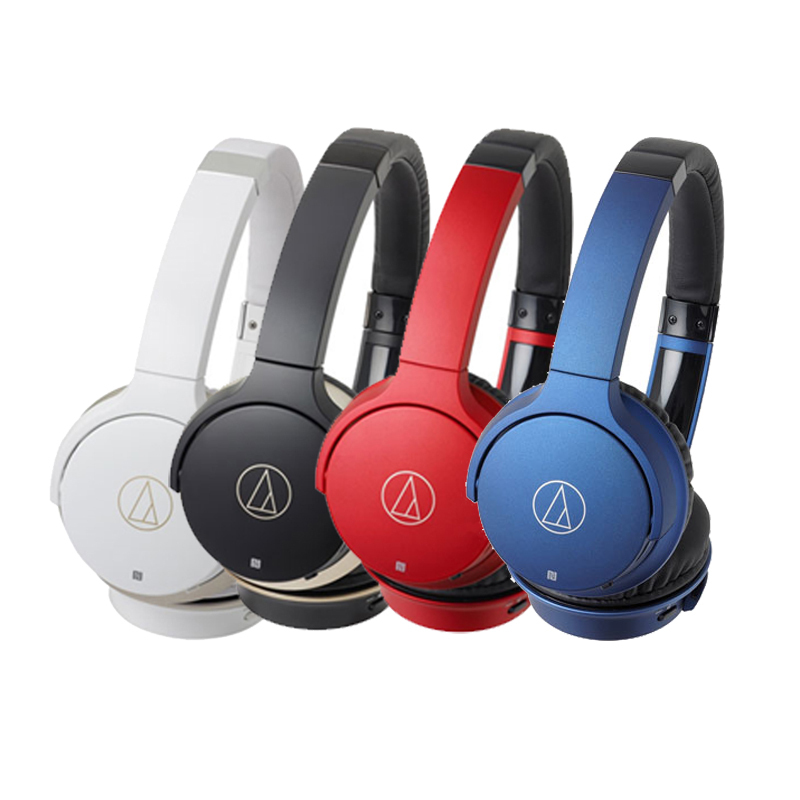 铁三角(audio-technica)ATH-AR3BT(白色)头戴式无线蓝牙耳罩式耳机 NFC功能