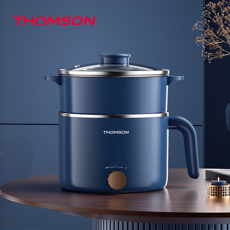 THOMSON [法国THOMSON汤姆逊]多功能料理锅电火锅1.2L C-T0914高清大图