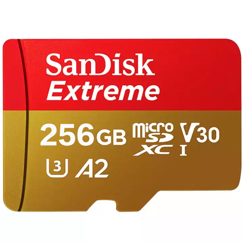 闪迪(Sandisk)A2 TF卡手机内存卡读160MB/s写90MB/s运动相机无人机存储卡Micro SD卡256G