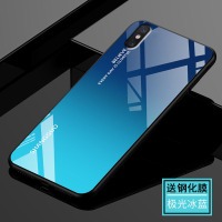 KONEL 苹果12/11pro手机壳iphoneXsMax钢化玻璃壳电镀防摔xr全包iPhone8plus硅胶轻薄7p