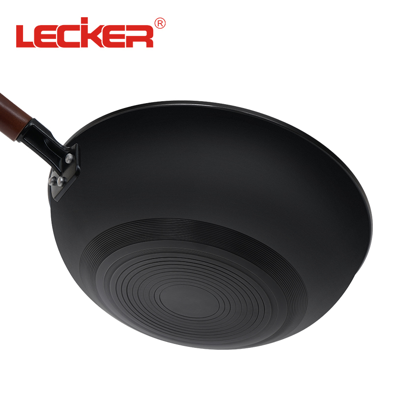 乐克尔(Lecker)真不绣炒锅 KR-889