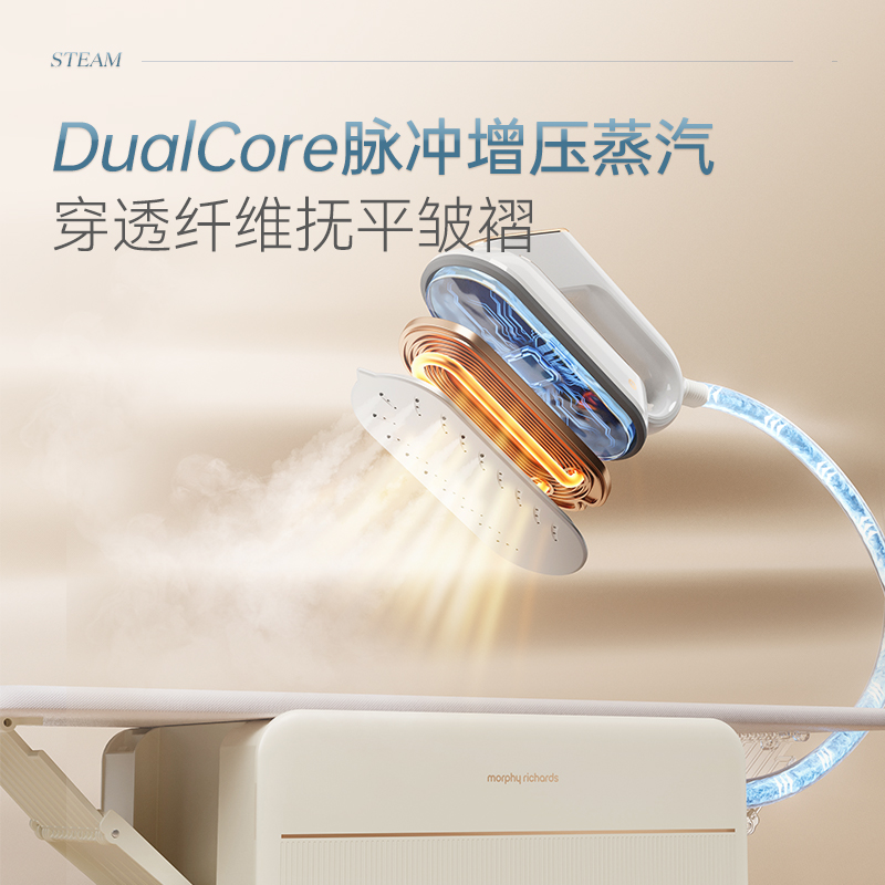 摩飞三折叠熨烫基站MR2085高清大图