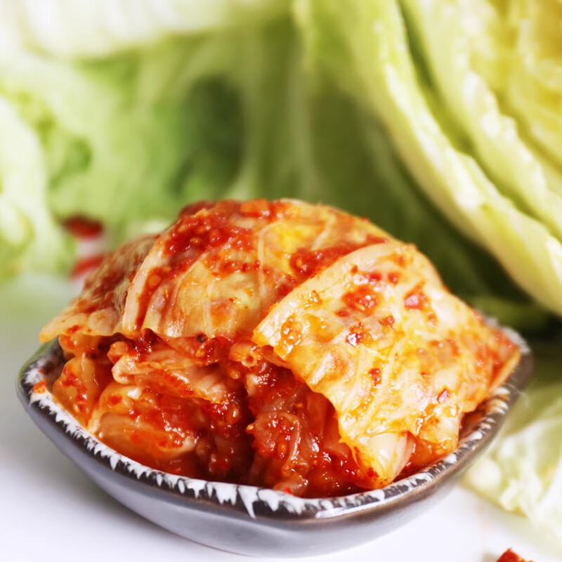 淳于府家用下饭菜泡面搭档腌菜榨菜韩式泡菜 切件泡菜80g 5袋