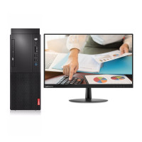 联想Lenovo 启天M428 商用办公台式电脑整机 I5-9500 4G 1TB Win10 21.5英寸显示器