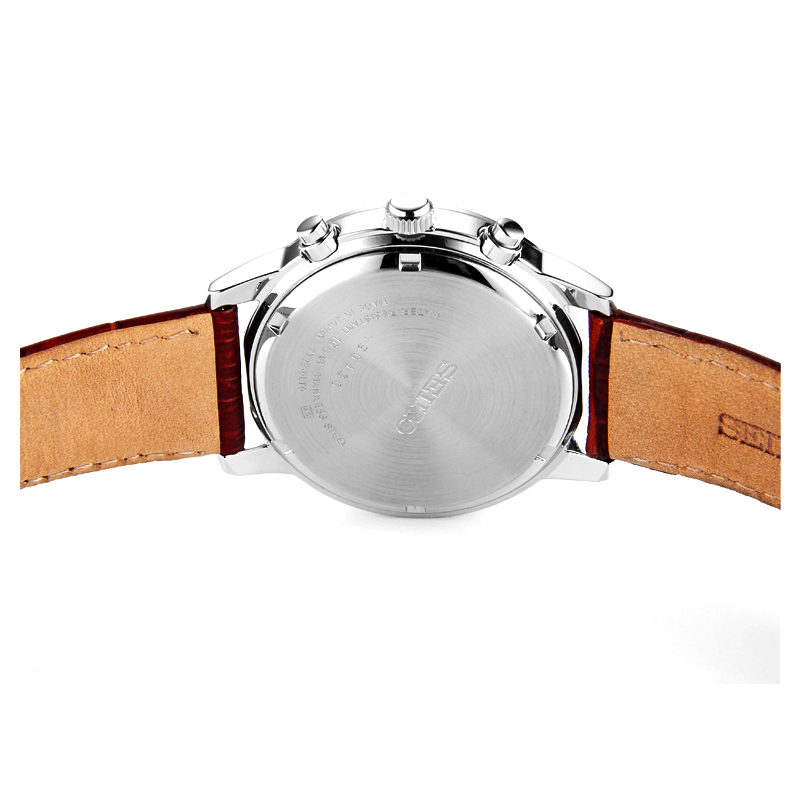 精工(SEIKO)手表 Chronograph功能计时系列智慧夜光商务休闲时尚防水男表 SNDC31J1