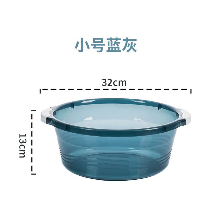 茶花(CHAHUA)03411K 32CM把手防滑盆32*13cm 颜色随机(单位:个)高清大图