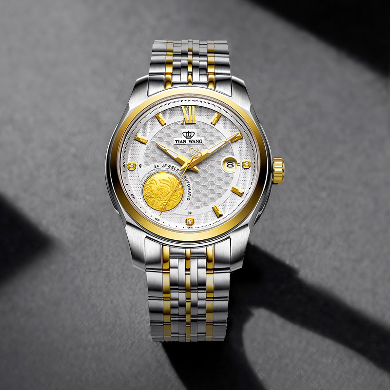 [全国专柜就近发货]天王表商场同款腕表传奇系列机械表商务休闲男表