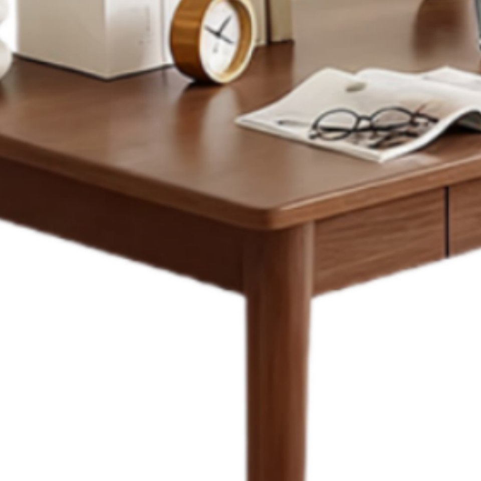 豫龙都 实木书桌 1.2米 张高清大图