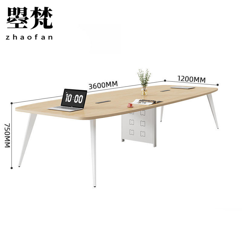 曌梵会议桌3.6米张高清大图