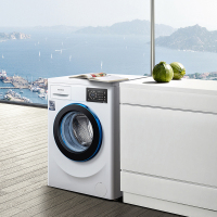 西门子（SIEMENS）WM12L2601W带加热高温筒清洁自洁除菌除螨消毒8公斤全自动智能进水变频滚筒洗衣机LED白色