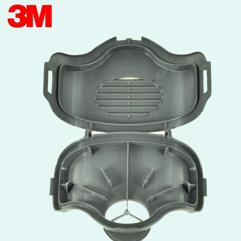 3M3700滤棉承接座搭配3200防护面罩3701滤棉使用滤棉座防尘罩配件高清大图