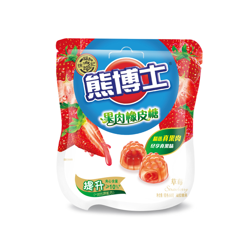 徐福记熊博士果肉橡皮糖66g