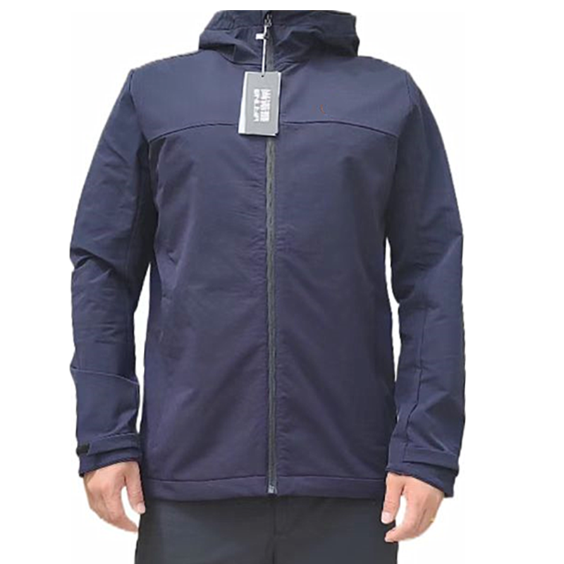 尚诺雅藏蓝色连帽套装SNYYF358套高清大图