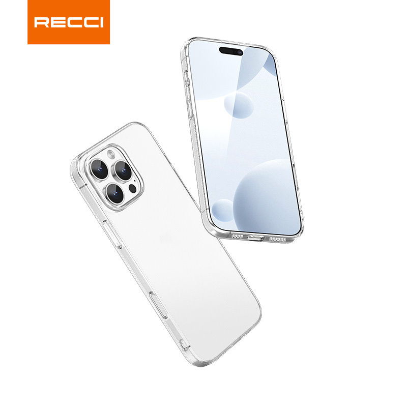 Recci锐思iphone16清逸手机保护壳高透抗黄变材料包边保护壳