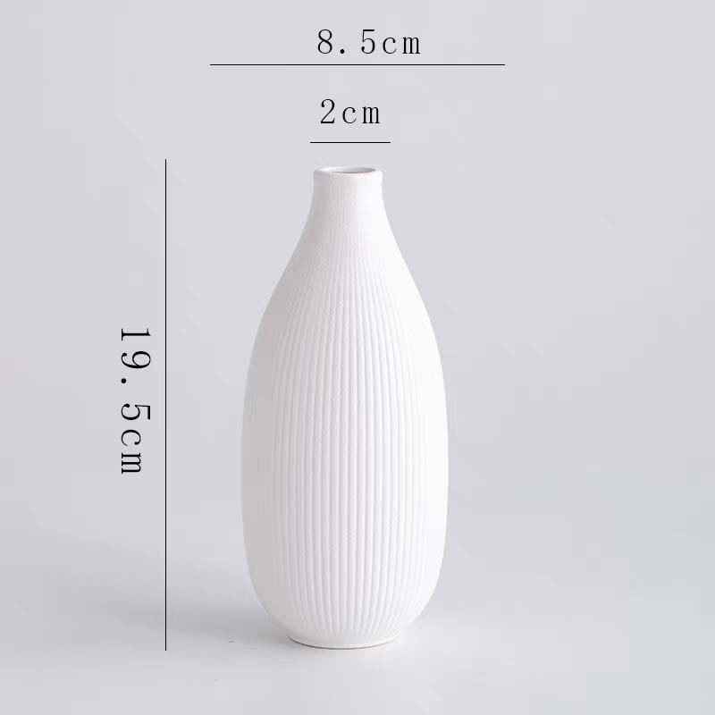 陶瓷瓶 怀薇.款(白)高清大图
