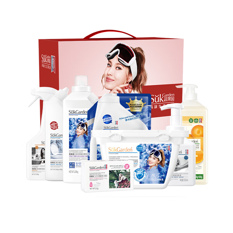 蔬果园 蓝风铃系列八件套 5.09kg