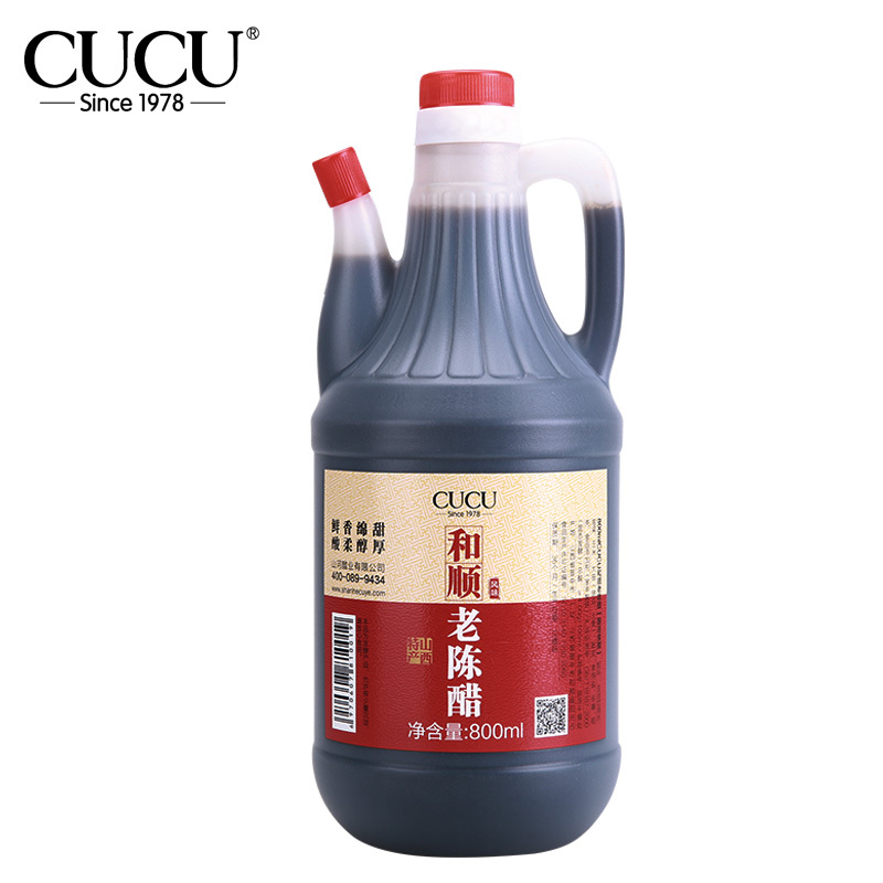 CUCU 醋 和顺老陈醋800ml 山西 纯粮酿造 老陈醋