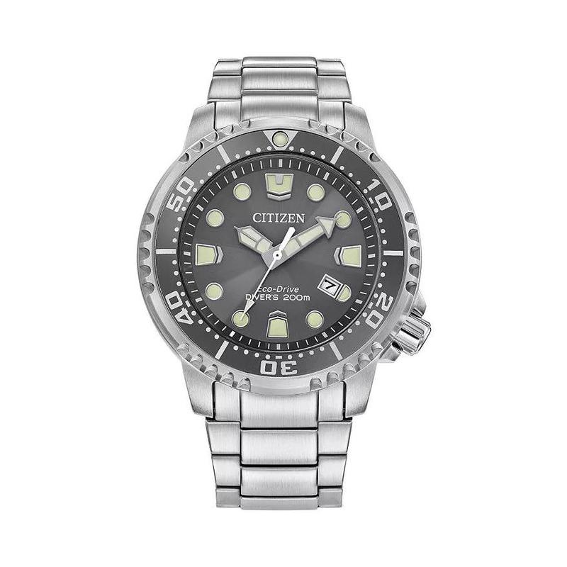 (citizen)光动能 promaster 简约时尚潜水44 毫米腕表男士石英手表