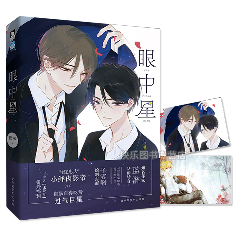 [正版] 眼中星1 蓝淋著 相互支持彼此成长的励志长篇小说 收录全新番外 青春文学都市励志小说高清大图