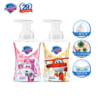 舒肤佳童趣版超级飞侠泡沫洗手液樱花225ml+白茶225ml pH温和 抑菌99.9% 勤洗手