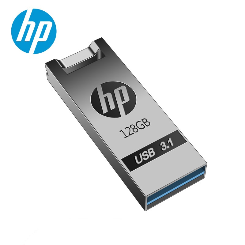 惠普HP x795w 金属防水USB3.0高速车载迷你电脑U盘-128G