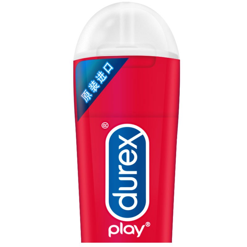 杜蕾斯(Durex) 人体润滑液 草莓润滑液50ml+凸点螺纹3只 情趣啫喱 水溶性润滑剂油情侣男女夫妻成人情趣用品