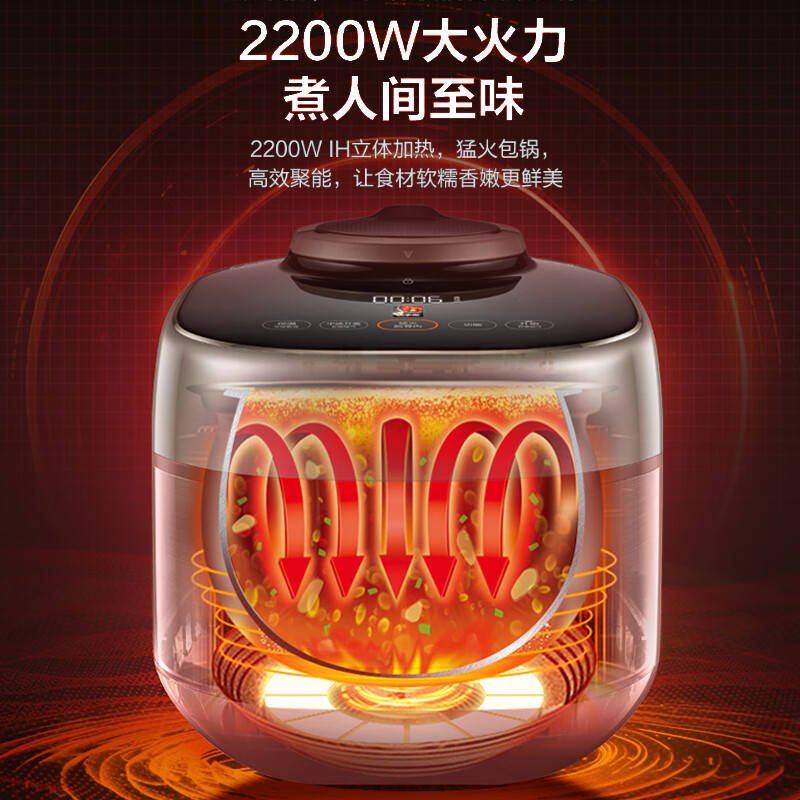 苏泊尔电压力锅 SY-50FH76Q高清大图