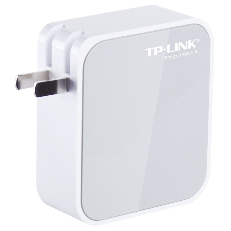普联(TP-LINK)TL-WR710N 便携迷你 家用无线路由器AP有线转WIFI信号放大器中继