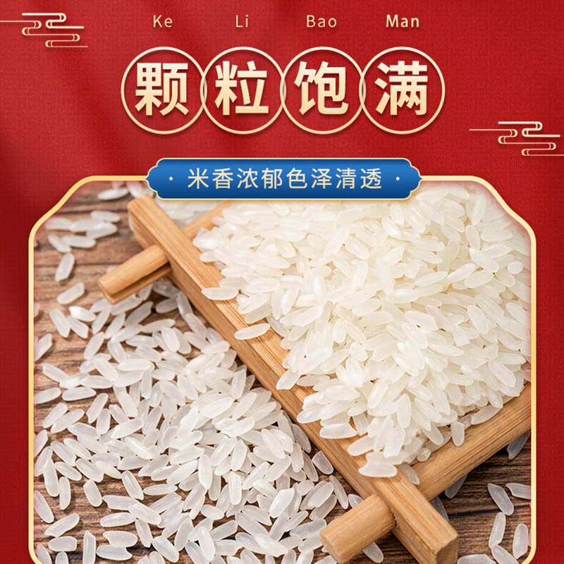 邻家饭香 LJFX91龙年生肖款五常大米稻花香2号5kg/袋高清大图