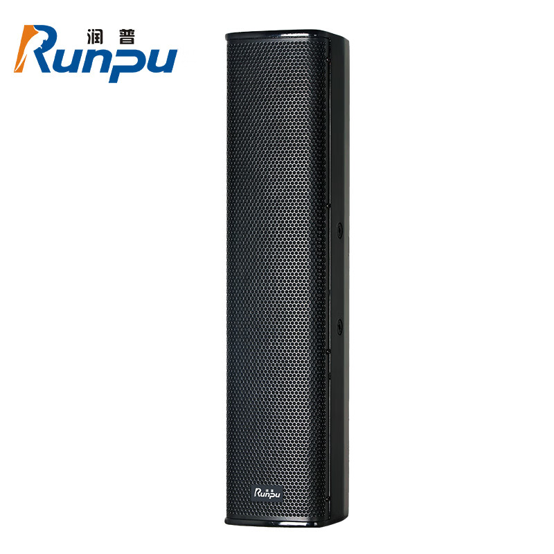 润普国产化专业3英寸10单元会议音柱中纤板箱体材质无源扬声器音频扩声系统立式音柱RP-QYZS31016高清大图