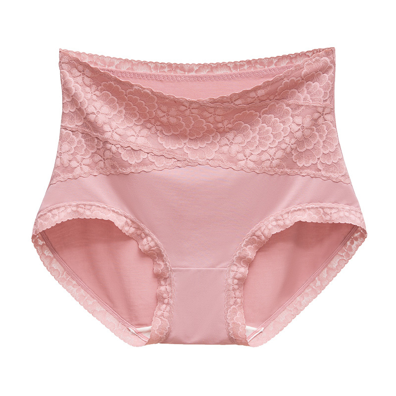 千奈美舒适高腰内裤女亲肤透气底档收副提臀弹力不勒三角裤女士内裤