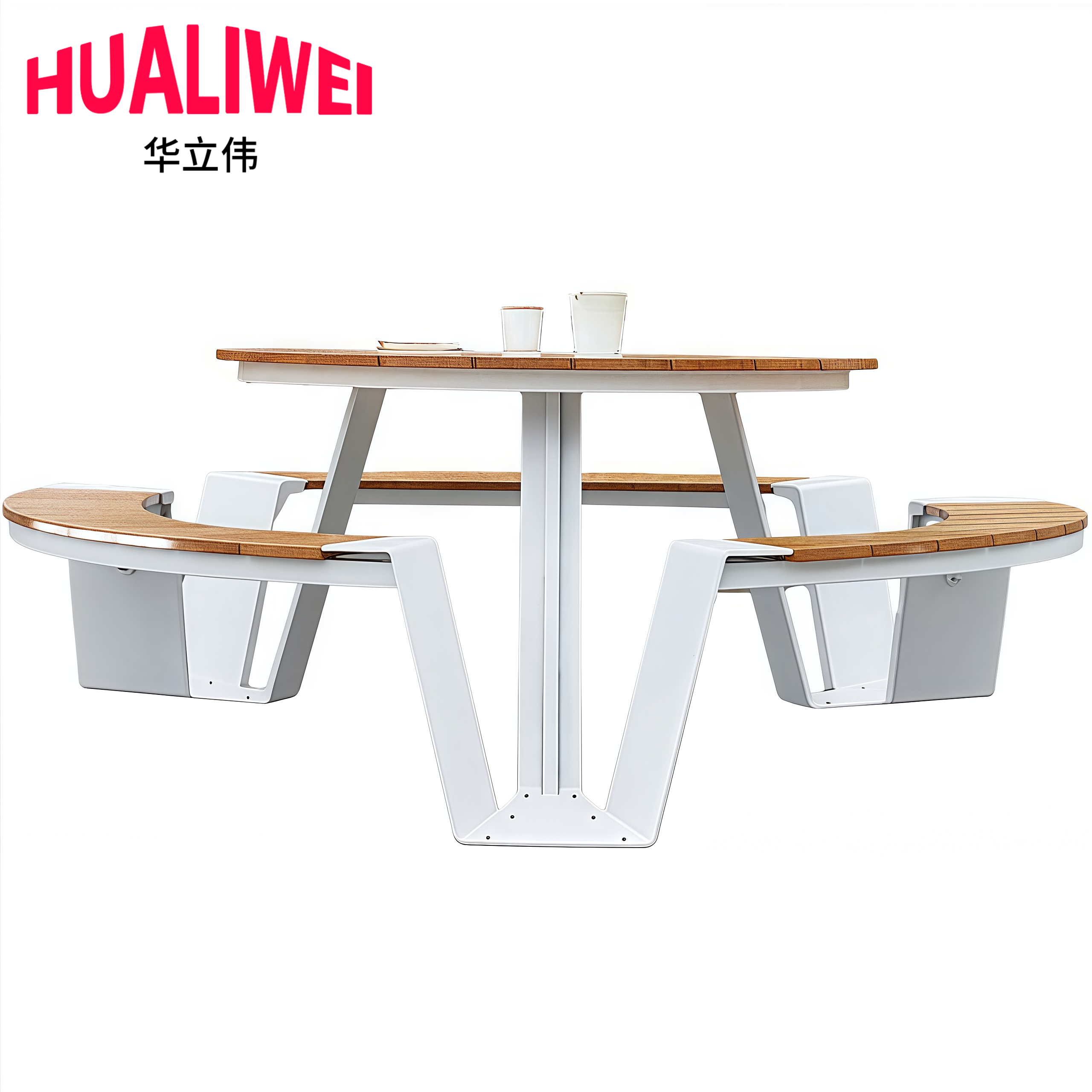 华立伟户外桌椅220cm张高清大图