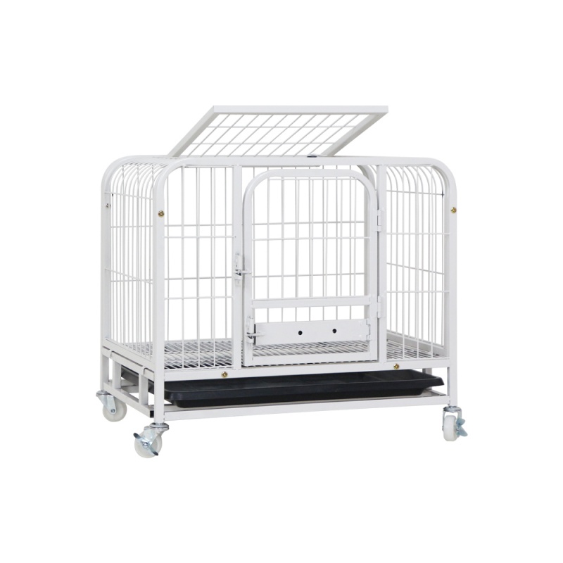 狗笼子小型中型大型犬泰迪柯基室内狗狗带厕所分离小狗宠物狗别墅_1高清大图