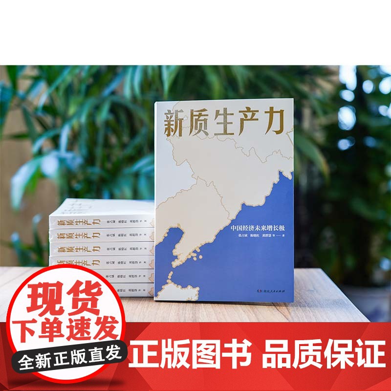 新质生产力 黄奇帆 洪银兴等高层智囊重磅发声 2024年读懂中国经济新读本 这本书带你跟上中国下一步 正版书籍 包高清大图