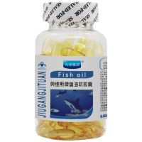 九港集团深海鱼油软胶囊欧米伽3亚麻酸辅助降搭鱼肝油DHA大豆卵磷脂调配苦瓜洋参 鱼油软胶囊100粒