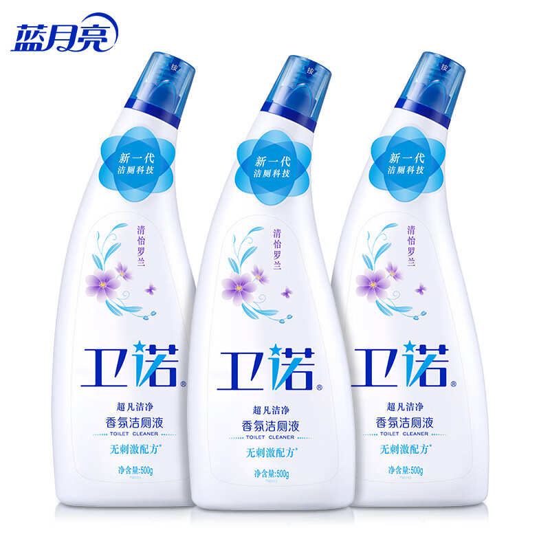 蓝月亮 卫诺清怡罗兰 香氛洁厕液500g×3