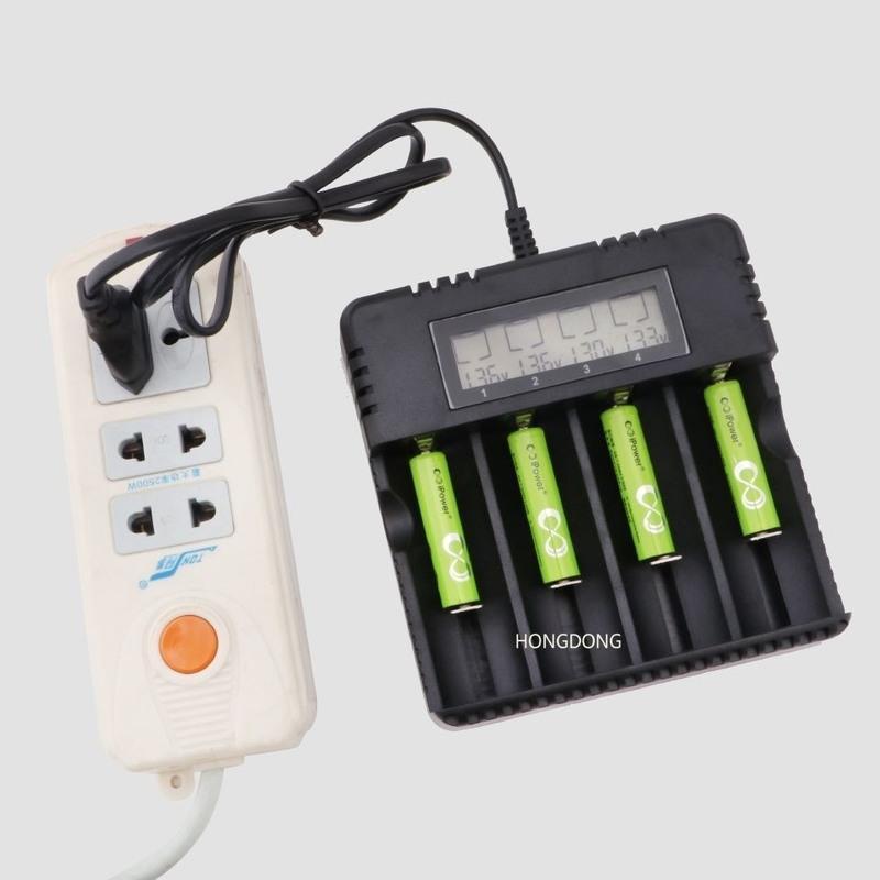 美规扁插头 洪东:智能液晶锂电池充电器 镍氢3.