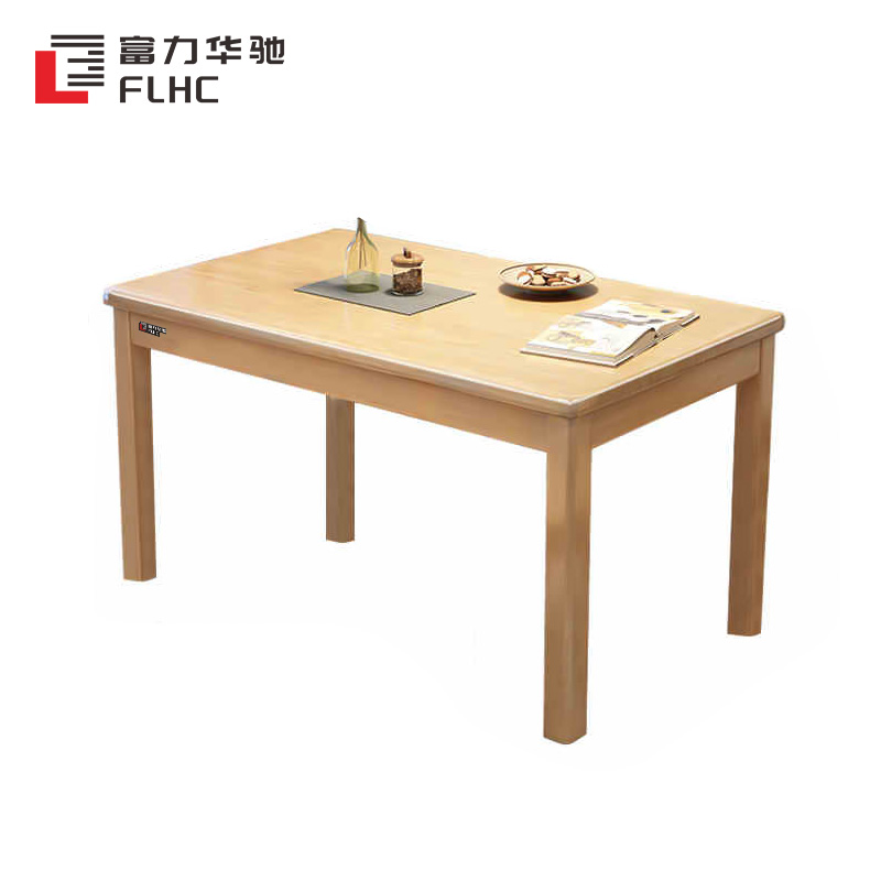 富力华驰 餐桌 140*80*75cm套高清大图