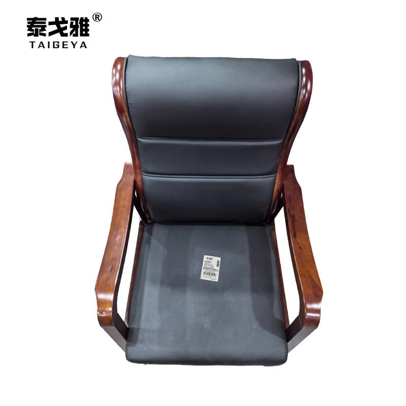 泰戈雅 皮面大班椅会议椅 603-2 把高清大图