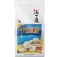 上一道 小麦中筋粉 烙饼面条用粉1.5Kg 家用包子饺子馒头饼手擀面 烘焙原料 小麦膳食纤维通用面粉 1.5Kg