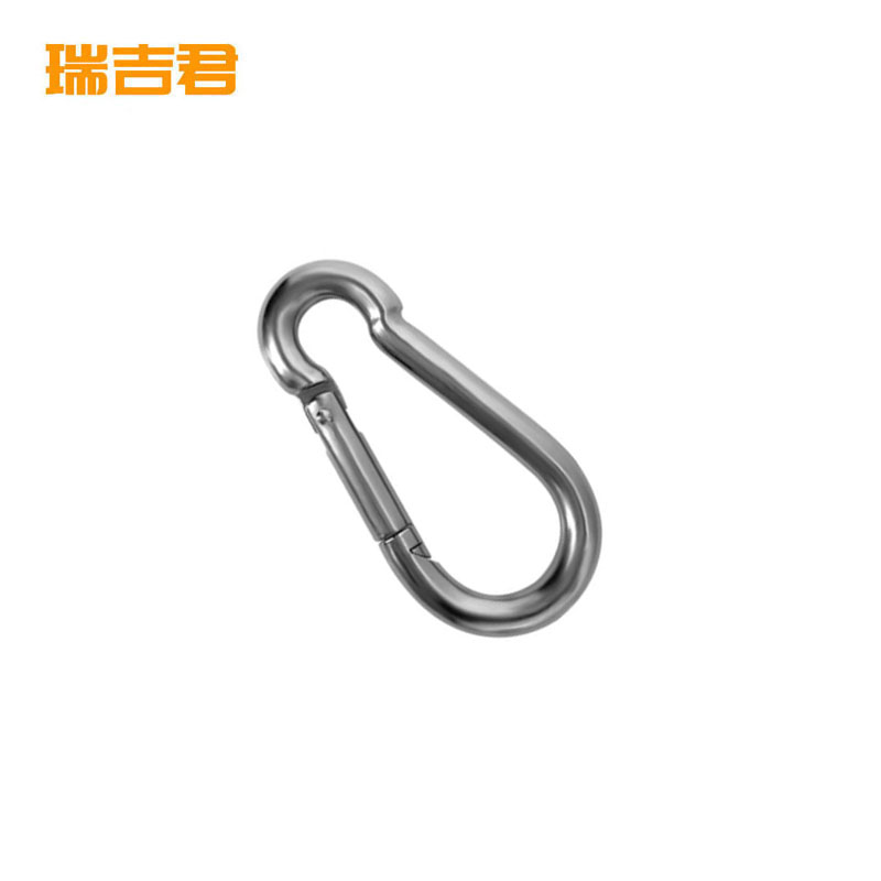 瑞吉君 304不锈钢弹簧扣 保险安全扣 M6(标准型)个高清大图