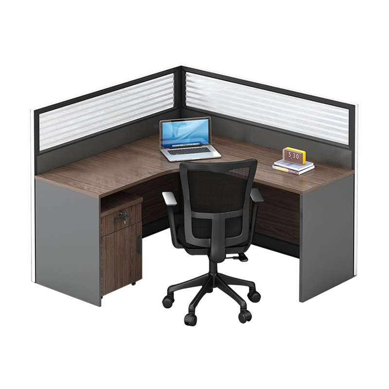 三圣 办公家具简约隔断职员电脑桌写字台单人办公桌高清大图