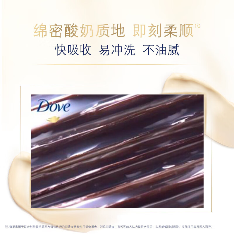 多芬密集修护小金碗发膜260g 氨基酸玻尿酸修护毛躁烫染干枯受损高清大图