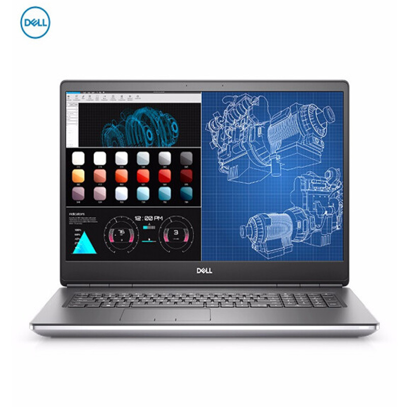 戴尔（DELL）7750移动图形工作站笔记本 i7-10850H丨RTX3000显卡 6G独显 定制 32G内存丨8T固