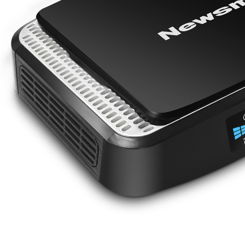[苏宁自营]纽曼(Newsmy) 车载空气净化器 AC10豪华版 负离子 除甲醛异味雾霾PM2.5 显示屏 车载净化器