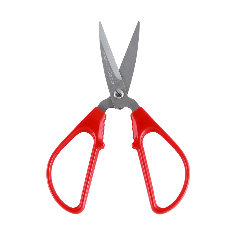 齐心 B2710 小号大手柄剪刀 146mm 红高清大图