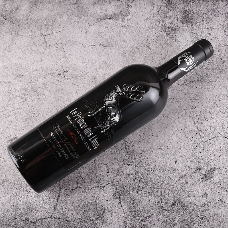 慕狮王子 法国进口红酒罗德娜干红葡萄酒 整箱装750ml*6支